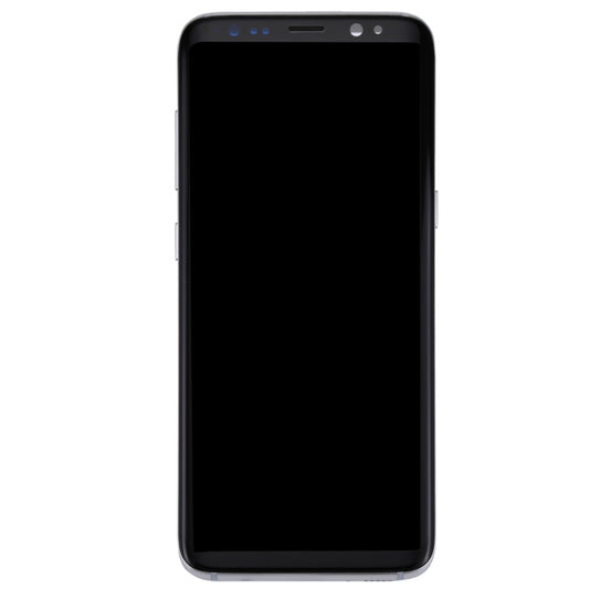 Original LCD Screen + Original Touch Panel with Frame for Galaxy S8 / G950 / G950F / G950FD / G950U / G950A / G950P / G950T / G950V / G950R4 / G950W / G9500(Silver) - LCD Screen by buy2fix | Online Shopping UK | buy2fix