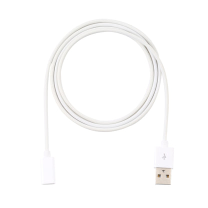USB Male to USB-C / Type-C Female Adapter Cable, Length: 1m(White) by buy2fix