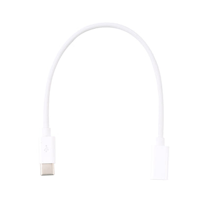 USB-C / Type-C Male to Type-C Female Extended Cable, Length: 1m (White) by buy2fix