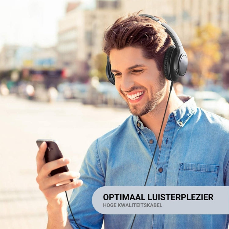 ZS0009 3.5mm to 2.5mm Audio Cable for Boshi QC25 QC35 OE2 LIVE2 AKG Y50 Y40(Black) - Headset Accessories by buy2fix | Online Shopping UK | buy2fix