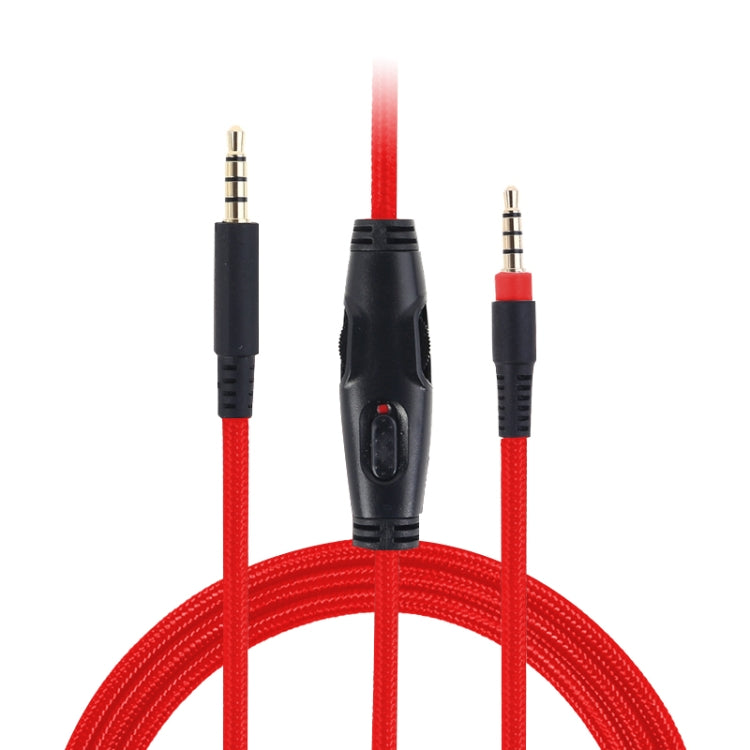ZS0192 3.5mm Male to Male Headphone Cable Tuned Version for Kingston Skyline Alpha Audio Cable(Red) by buy2fix