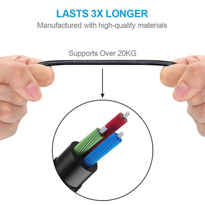 ZS0192 3.5mm Male to Male Headphone Cable Tuned Version for Kingston Skyline Alpha Audio Cable(Black) by buy2fix