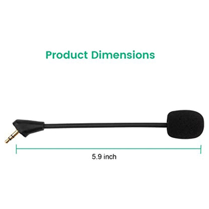 ZS0201 Computer Headset Replacement Microphone for HyperX Cloud Alpha S by buy2fix