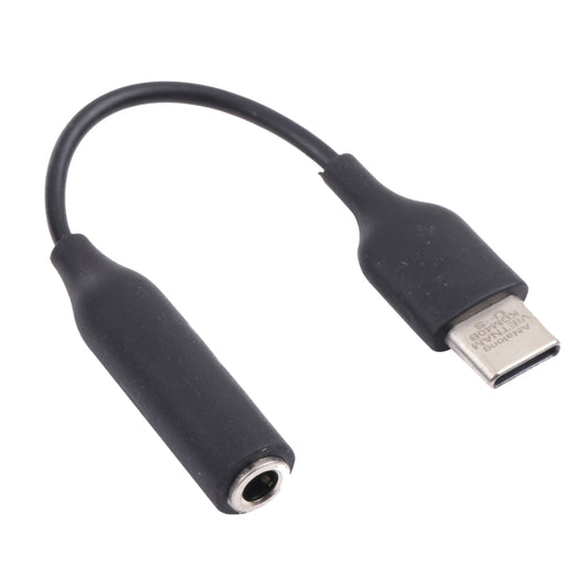 Type-C Male to 3.5mm Female Earphone Adapter Audio Adapter(Black) - Type-C Adapter by buy2fix | Online Shopping UK | buy2fix