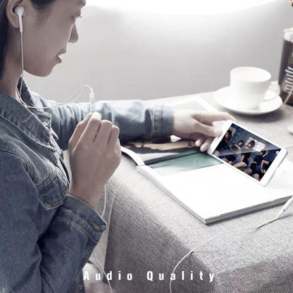 Type-C Male to 3.5mm Female Earphone Adapter Audio Adapter(Black) by buy2fix