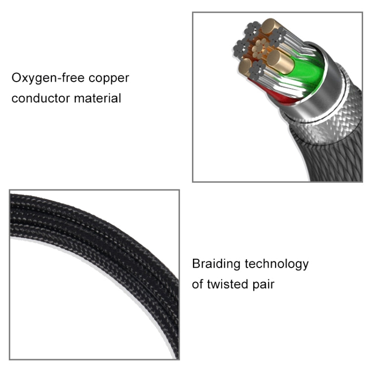 ZS0047 Standard Version HD4.30 Earphone Audio Cable (Black) by buy2fix