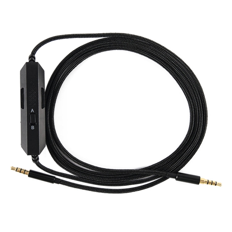 ZS0082 3.5mm Headphone Audio Cable for Logitech G633 G933 (Black) by buy2fix