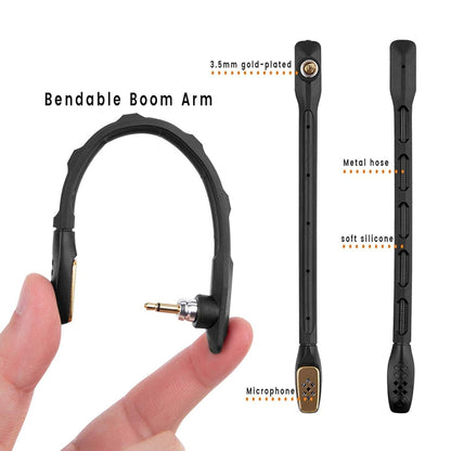 ZS0186 Microphone Head for Logitech ASTRO A40 Noise Cancelling Microphone(White) by buy2fix