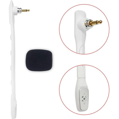 ZS0186 Microphone Head for Logitech ASTRO A40 Noise Cancelling Microphone(White) by buy2fix