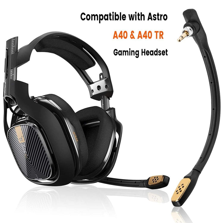 ZS0186 Microphone Head for Logitech ASTRO A40 Noise Cancelling Microphone(Black) by buy2fix