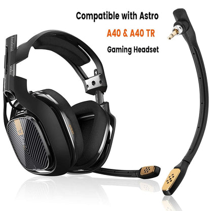 ZS0186 Microphone Head for Logitech ASTRO A40 Noise Cancelling Microphone(Black) by buy2fix