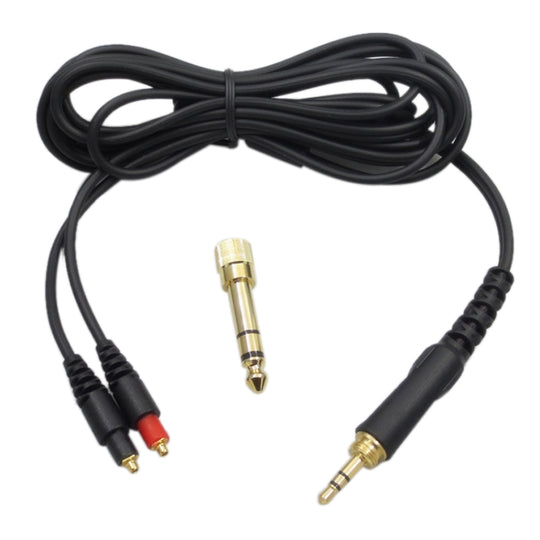 Câble audio pour casque d'écoute ZS0108 MMCX, pour Shure SRH1440 SRH1540 SRH1840 (noir)