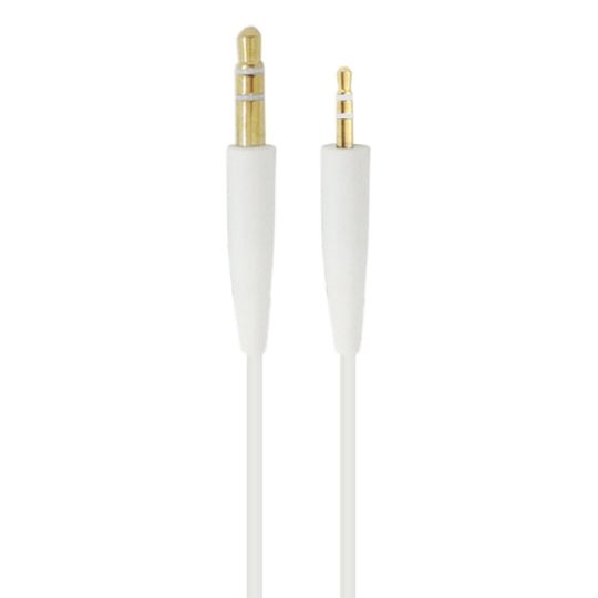 Câble audio pour casque ZS0138 3,5 mm à 2,5 mm pour BOSE SoundTrue QC35 QC25 OE2 (blanc)