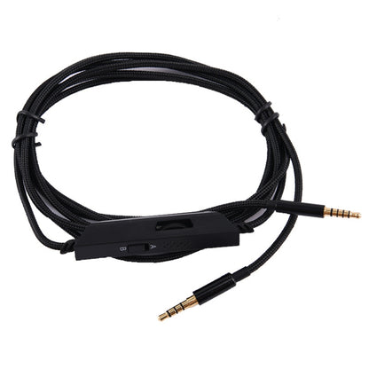 ZS0150 Gaming Headphone Audio Cable for Logitech G233 G433 G Pro X (Black) - Headset Accessories by buy2fix | Online Shopping UK | buy2fix