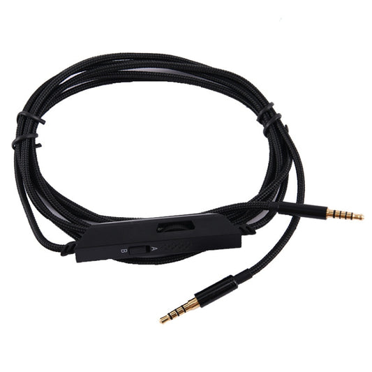ZS0150 Gaming Headphone Audio Cable for Logitech G233 G433 G Pro X (Black) - Headset Accessories by buy2fix | Online Shopping UK | buy2fix