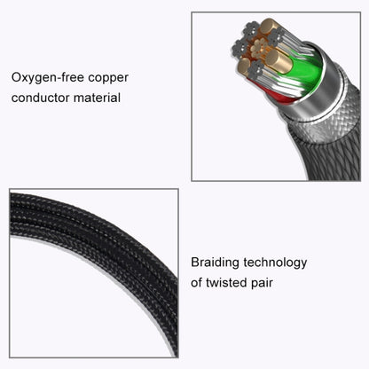 ZS0150 Gaming Headphone Audio Cable for Logitech G233 G433 G Pro X (Black) - Headset Accessories by buy2fix | Online Shopping UK | buy2fix