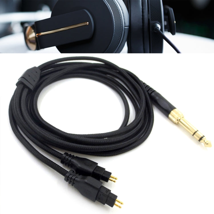 ZS0204 Headphone Audio Cable for Sennheiser HD580 HD600 HD650 HD660S (Black) - Headset Accessories by buy2fix | Online Shopping UK | buy2fix