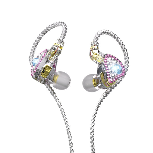 CVJ Liuli 3.5mm In-ear Wired Headphones,Length 1.25m (Red) - In Ear Wired Earphone by CVJ | Online Shopping UK | buy2fix