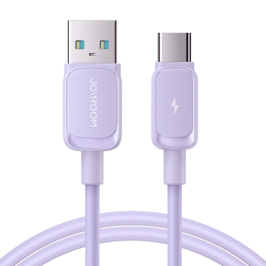 JOYROOM S-AC027A14 Multi-Color Series 3A USB to USB-C / Type-C Fast Charging Data Cable, Length:1.2m(Purple) - USB-C & Type-C Cable by JOYROOM | Online Shopping UK | buy2fix