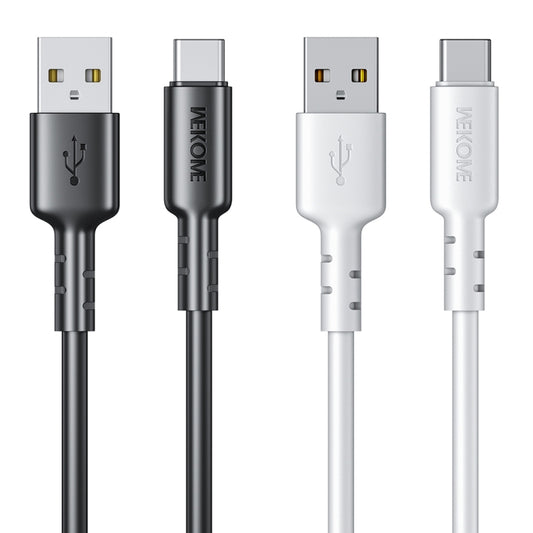 WEKOME WDC-01 Tidal Energy Series 6A USB to USB-C/Type-C PVC Data Cable, Length: 1m (White) - USB-C & Type-C Cable by WK | Online Shopping UK | buy2fix