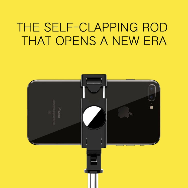 K10 Bluetooth 4.0 Mobile Phone Adjustable Bluetooth Selfie Stick Self-timer Pole Tripod (Black) - Selfie Sticks by buy2fix | Online Shopping UK | buy2fix