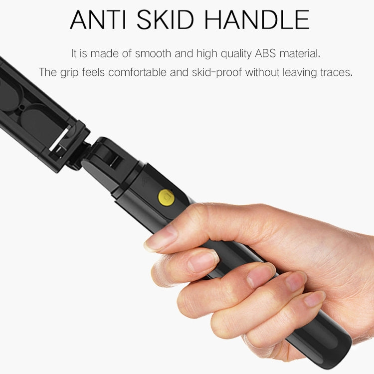 K10 Bluetooth 4.0 Mobile Phone Adjustable Bluetooth Selfie Stick Self-timer Pole Tripod (Black) - Selfie Sticks by buy2fix | Online Shopping UK | buy2fix