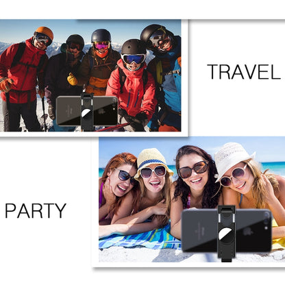 K10 Bluetooth 4.0 Mobile Phone Adjustable Bluetooth Selfie Stick Self-timer Pole Tripod (Black) - Selfie Sticks by buy2fix | Online Shopping UK | buy2fix