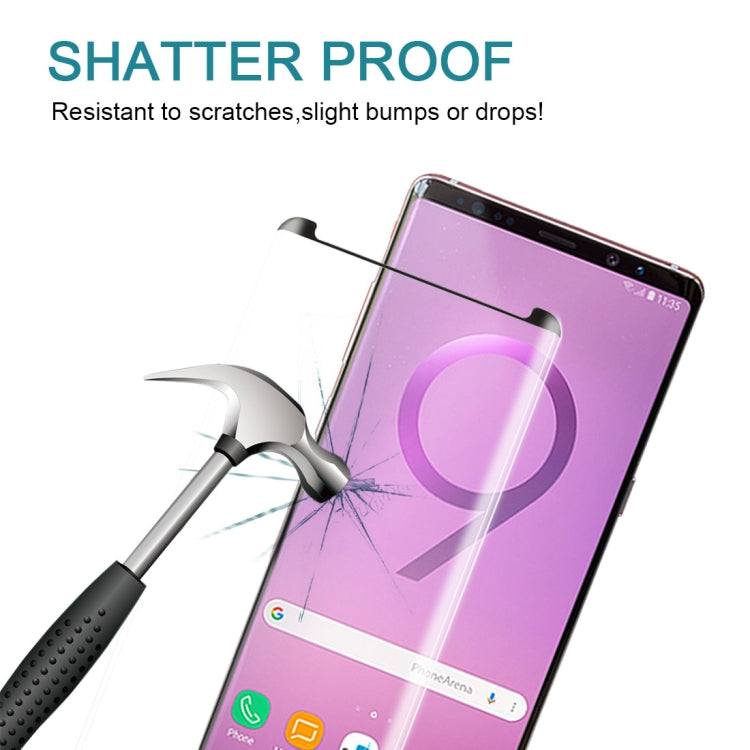 Case Friendly  Edge Glue Tempered Glass Film for Galaxy Note 9 - Galaxy Tempered Glass by buy2fix | Online Shopping UK | buy2fix