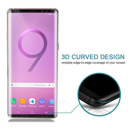 Case Friendly  Edge Glue Tempered Glass Film for Galaxy Note 9 - Galaxy Tempered Glass by buy2fix | Online Shopping UK | buy2fix