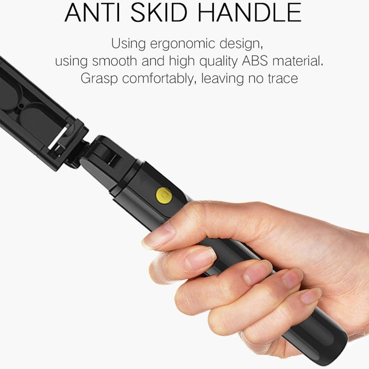 K07 Bluetooth 4.0 Mobile Phone Adjustable Bluetooth Selfie Stick Self-timer Pole Tripod (Black) - Selfie Sticks by buy2fix | Online Shopping UK | buy2fix
