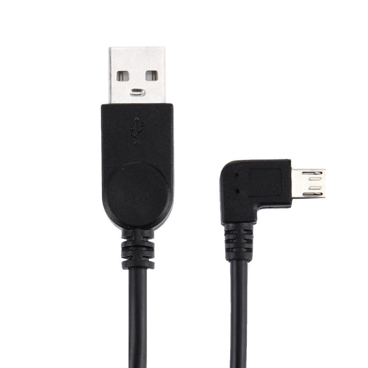 28cm 90 Degree Angle Left Micro USB to USB Data / Charging Cable, For Galaxy, Huawei, Xiaomi, LG, HTC and other Smart Phones by buy2fix