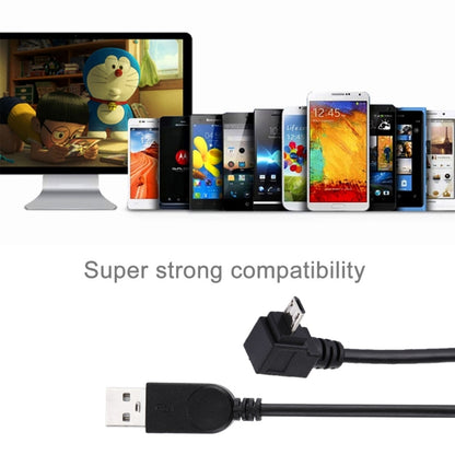 28cm 90 Degree Angle Elbow Micro USB to USB Data / Charging Cable, For Galaxy, Huawei, Xiaomi, LG, HTC and other Smart Phones by buy2fix