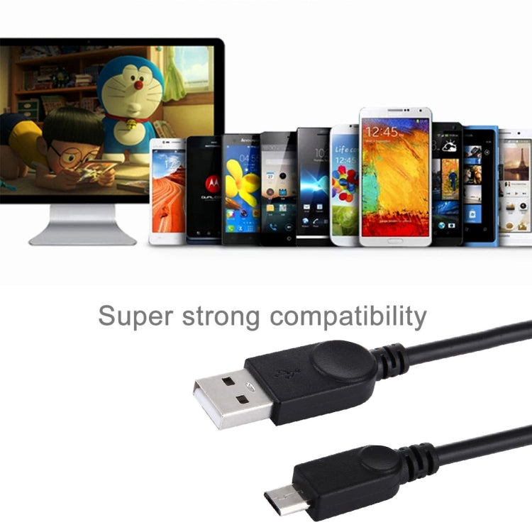 50cm 2 in 1 USB 2.0 to Micro USB + USB Data / Charging Cable, For Galaxy, Huawei, Xiaomi, LG, HTC and other Smart Phones by buy2fix