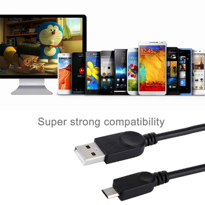 50cm 2 in 1 USB 2.0 to Micro USB + USB Data / Charging Cable, For Galaxy, Huawei, Xiaomi, LG, HTC and other Smart Phones by buy2fix
