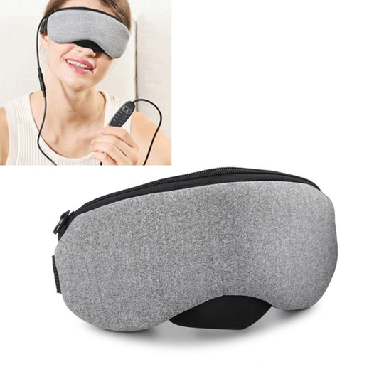 USB Charging Heating Steam Sleep Eye Mask (Grey) - Eye Masks by buy2fix | Online Shopping UK | buy2fix