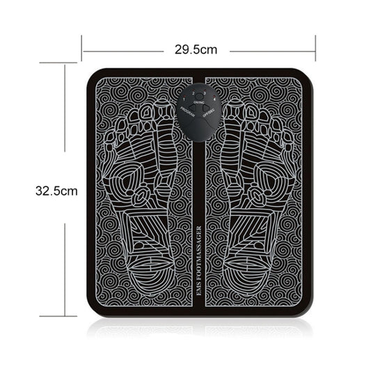 EMS Micro-current Smart Foot Pad Foot Massage Physical Therapy (Battery Version) - Massage & Relaxation by buy2fix | Online Shopping UK | buy2fix