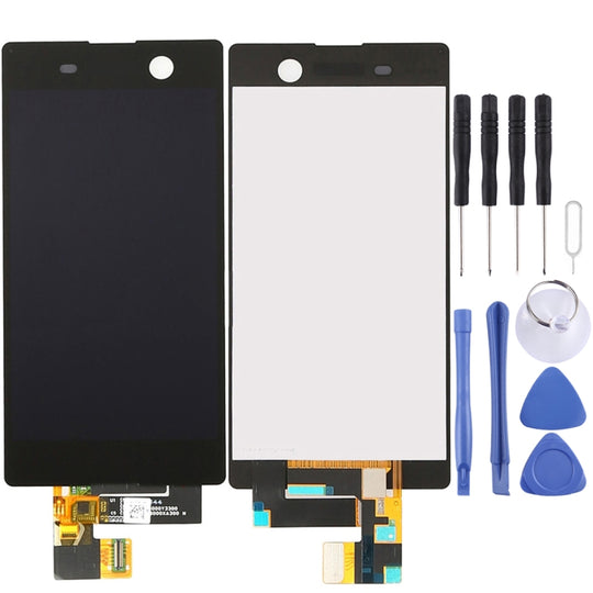 LCD-Bildschirm und Digitizer-Vollmontage für Sony Xperia M5 / E5603 / E5606 / E5653 (Schwarz)