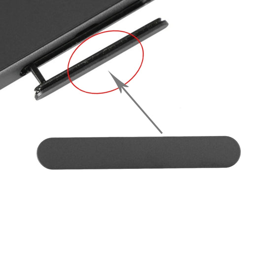 Compact Card Slot Port Dust Plug für Sony Xperia Z5 (Schwarz)