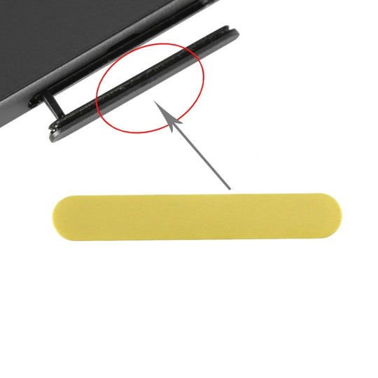 Staubschutzstopfen für kompakten Kartensteckplatz für Sony Xperia Z5 (Gelb)