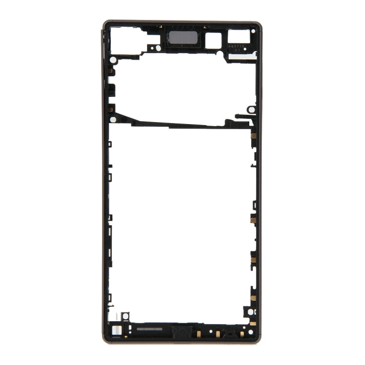 Front Bezel for Sony Xperia Z5 (Single SIM Card Version) (Black) by buy2fix