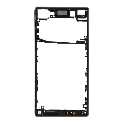 Front Bezel for Sony Xperia Z5 (Single SIM Card Version) (Black) by buy2fix