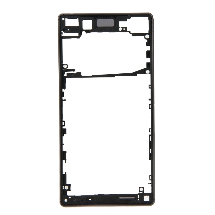 Front Bezel for Sony Xperia Z5 (Single SIM Card Version) (Black) by buy2fix