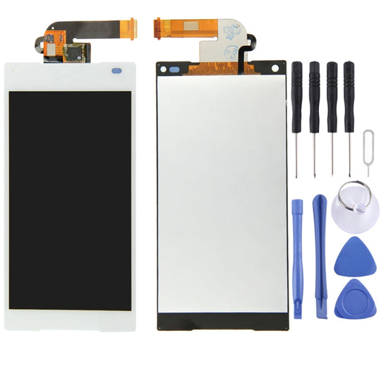 LCD-Display + Touchpanel für Sony Xperia Z5 Compact / Z5 mini / E5823 (Weiß)