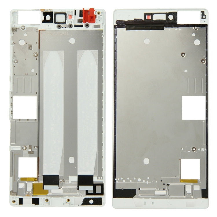 For Huawei P8 Front Housing LCD Frame Bezel Plate(White) - Full Housing Cover by buy2fix | Online Shopping UK | buy2fix