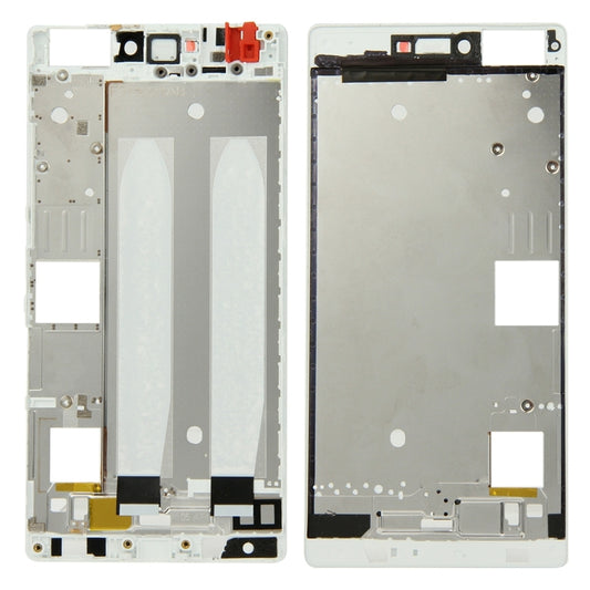 For Huawei P8 Front Housing LCD Frame Bezel Plate(White) - Full Housing Cover by buy2fix | Online Shopping UK | buy2fix