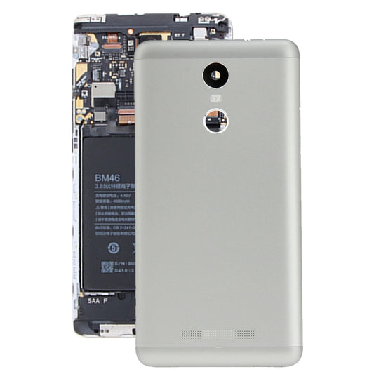 Battery Back Cover  for Xiaomi Redmi Note 3(Silver) - Back Cover by buy2fix | Online Shopping UK | buy2fix