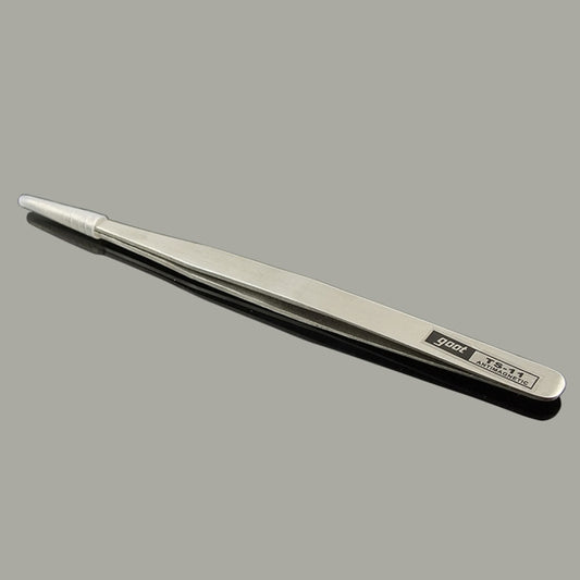 Gooi TS-11 Steel Straight Tweezers (Silver) - Tweezers by buy2fix | Online Shopping UK | buy2fix