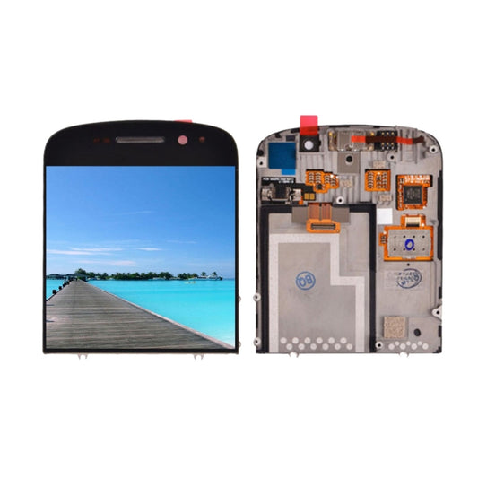 Original LCD Screen for BlackBerry Q10 Digitizer Full Assembly with Frame(Black) - For BlackBerry by buy2fix | Online Shopping UK | buy2fix