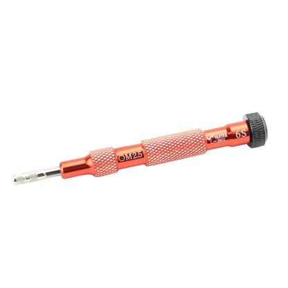 L-3801 For iPhone 6s Middle Plate Professional M2.5 Inner Hexagon Screwdriver Repair Tools(Red) - Screwdriver by buy2fix | Online Shopping UK | buy2fix