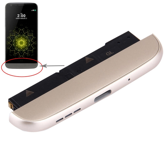Bottom (Charging Dock + Microphone + Speaker Ringer Buzzer) Module for LG G5 / H840 / H850 / H845 / H830(Gold) - For LG by buy2fix | Online Shopping UK | buy2fix